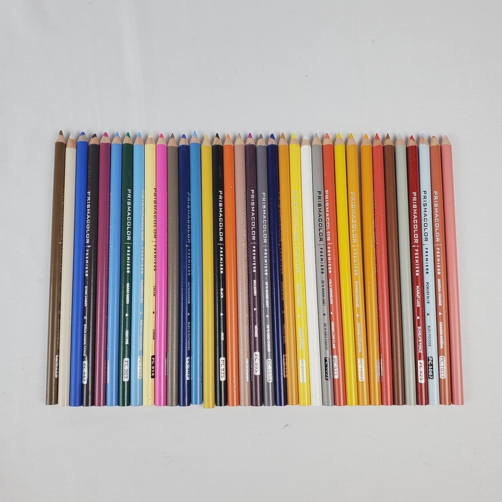 Prismacolor Premier Colored Pencils Mixed Lot Of 35 Pencils